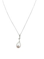 Halskette Mikiko Dame in Weißgold Perla MD0897O4FABI080 - MD0897O4FABI080